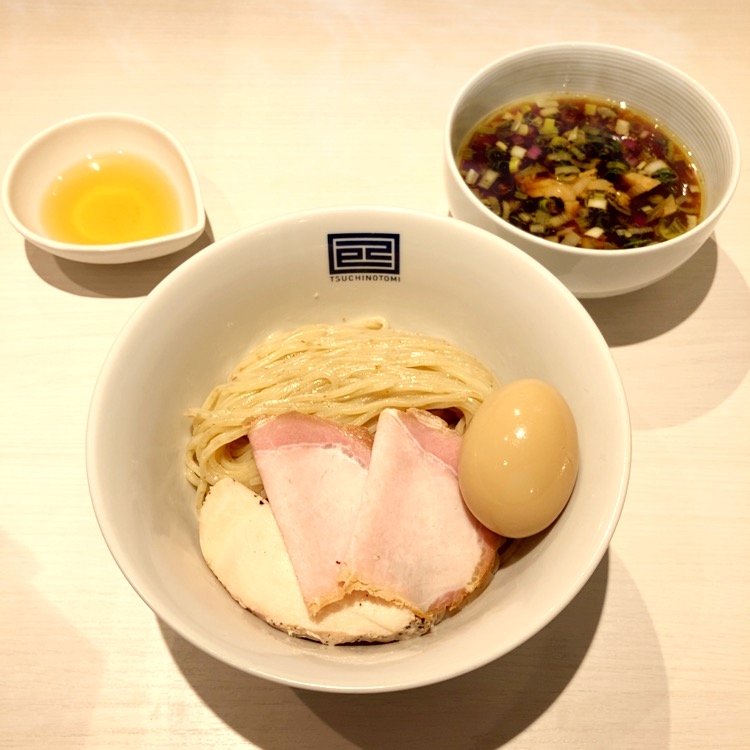 鴨✖︎鶏出汁 味玉つけ麺