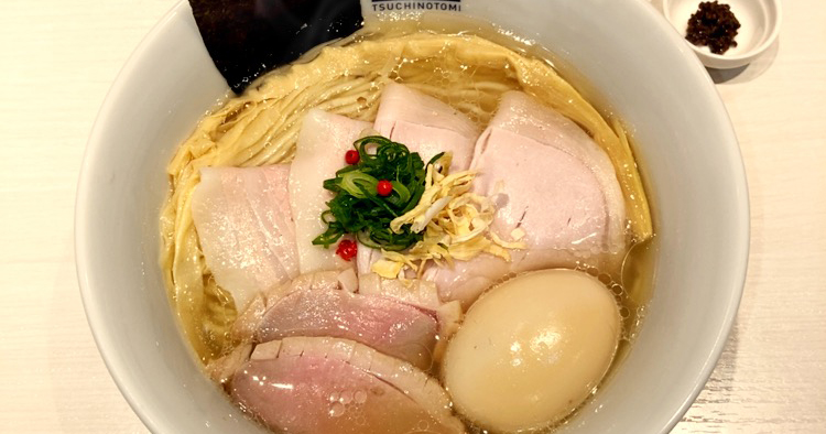 鴨✖︎鶏 きのこ香る 淡麗塩らーめん