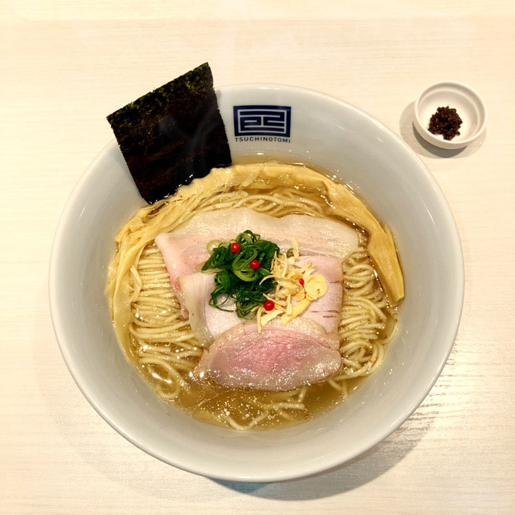 鴨✖︎鶏 きのこ香る 淡麗塩らーめん