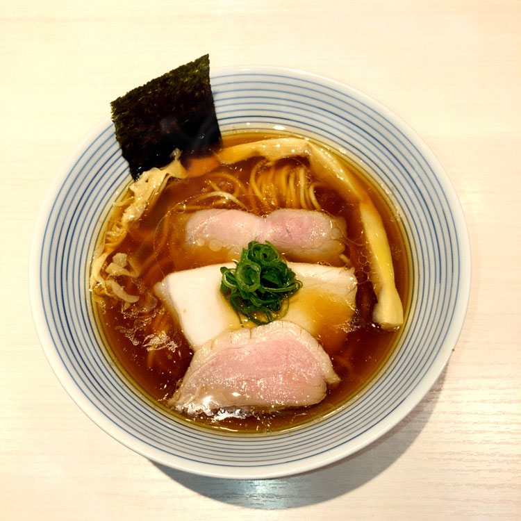 鴨✖︎鶏 ハーフらーめん(淡麗醤油)