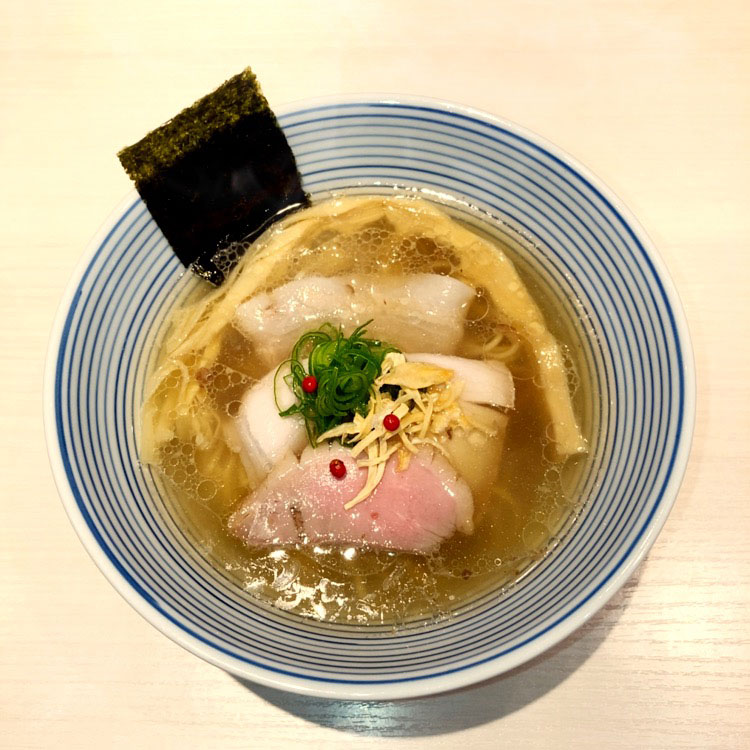 鴨✖︎鶏 ハーフらーめん(淡麗塩)